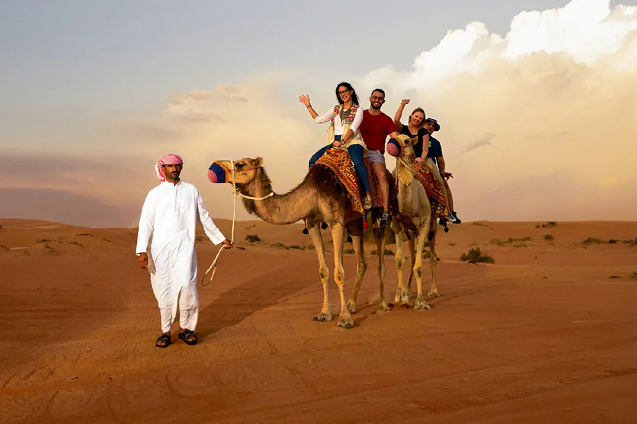 Exclusive Camel Ride Desert Tour Dubai